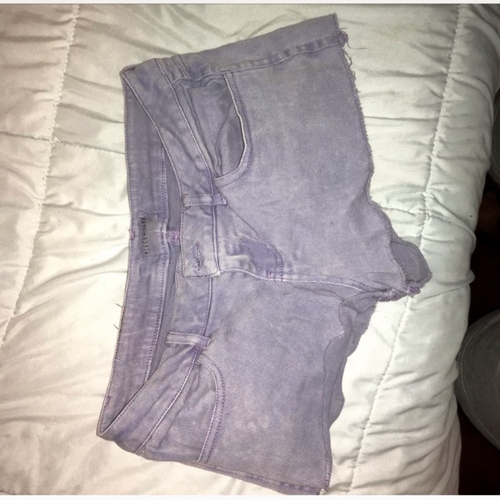 Light Purple Jean shorts